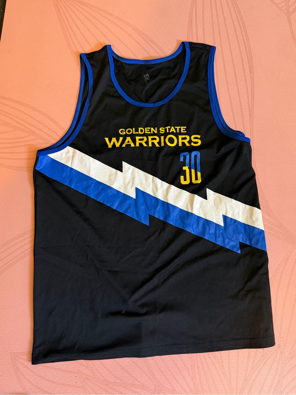 Golden State Warriors Stephen Curry #30 NBA Performance Tank Jersey